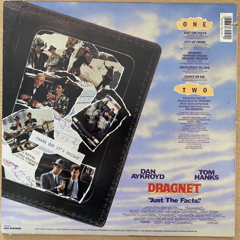 Dragnet - Music From The Motion Picture Soundtrack