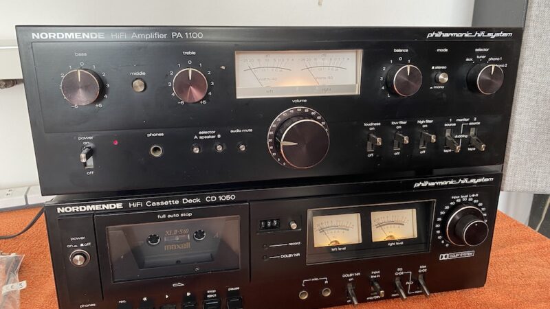 Nordmende Hifi amp and tape deck