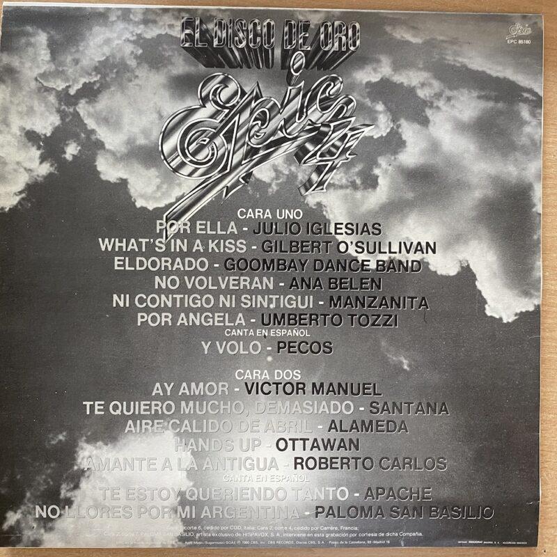 El Disco De Oro Epic4