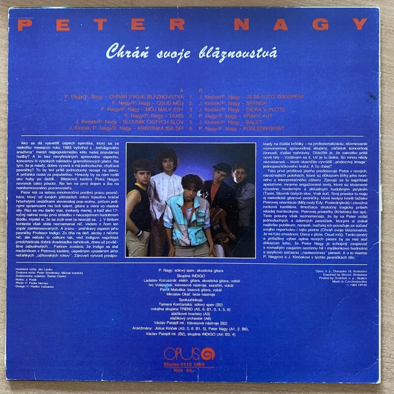 Peter Nagy - Chráň svoje bláznovstvá