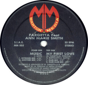 Fargetta Featuring Ann Marie Smith – Music / My First Love