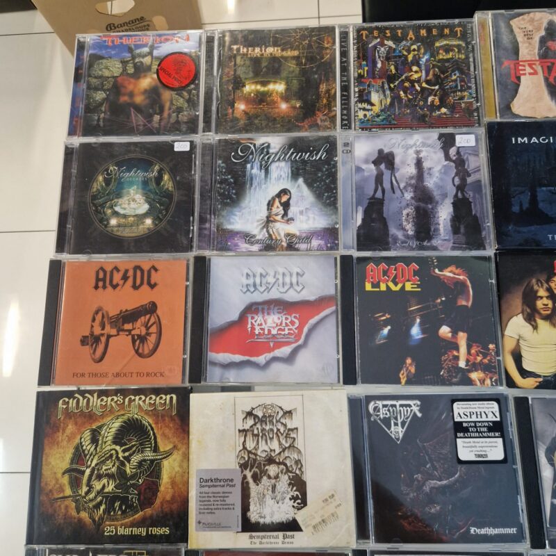 CD - Metal, Pop, Rock