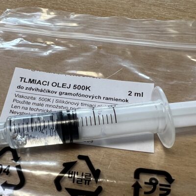 Silikónový olej na zdviháčik gramofónového ramienka 500 000 cSt – 2 ml